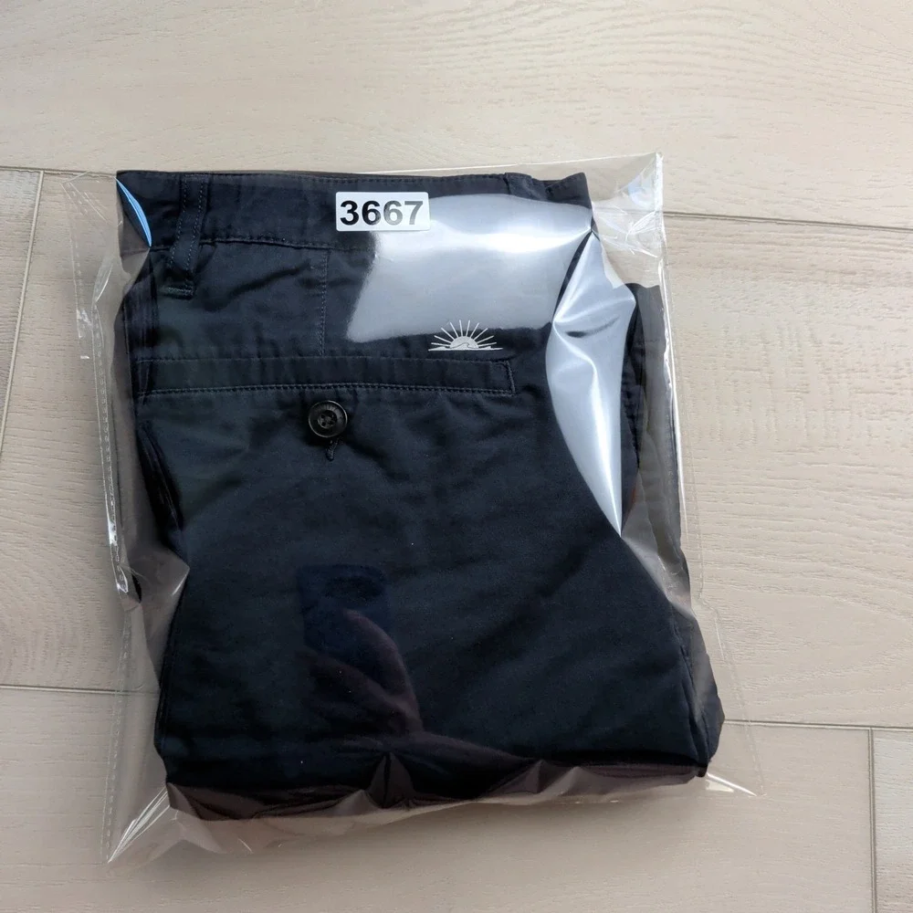 Faherty Movement Chino Shorts Mens 32 Navy Blue 9